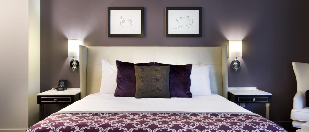 Ambassador Hotel Guest Room Bed