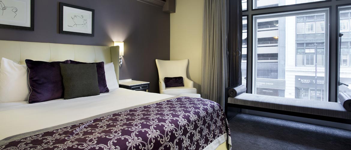 Ambassador Hotel Parlor Suite Guest Room