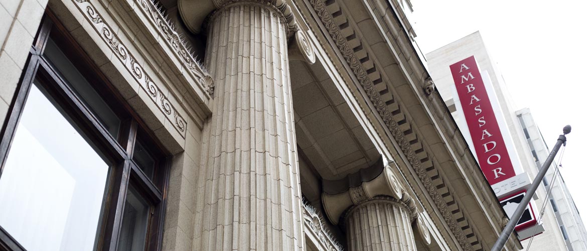 Ambassador Hotel Exterior Details