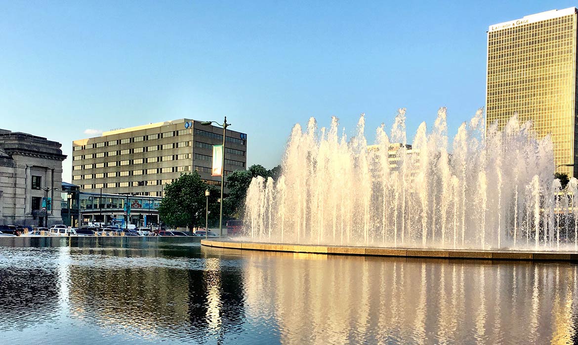 The Henry Wollman Bloch Fountain, Kansas City