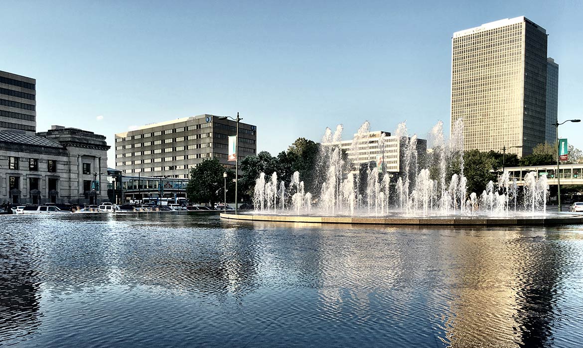 The Henry Wollman Bloch Fountain, Kansas City